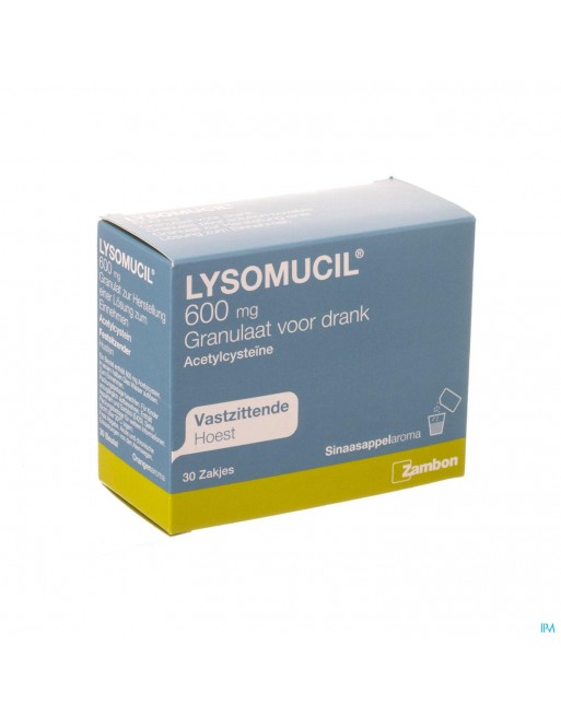 Lysomucil 600 Gran 30 Zakjes 600mg