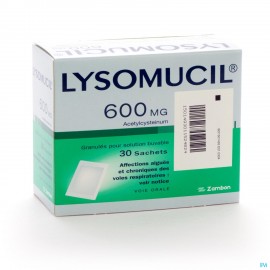 Lysomucil 600 Gran 30 Zakjes 600mg