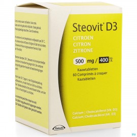 STEOVIT D3 500MG/400IE CITRON 60COMP 