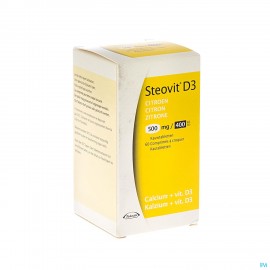 STEOVIT D3 500MG/400IE CITRON 60COMP 