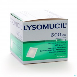 Lysomucil 600 Gran 60 Zakjes 600mg