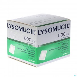 Lysomucil 600 Gran 60 Zakjes 600mg