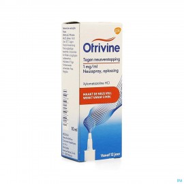Otrivine anti-rhinitis neusspray 10ml 1mg/ml