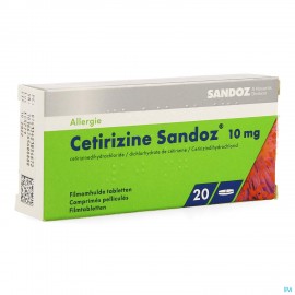 Cetirizine Sandoz compr  20x 10mg