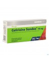 Cetirizine Sandoz compr  20x 10mg