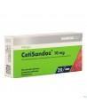 Cetirizine Sandoz compr  20x 10mg