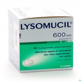Lysomucil 600 60 Bruistabletten 600mg