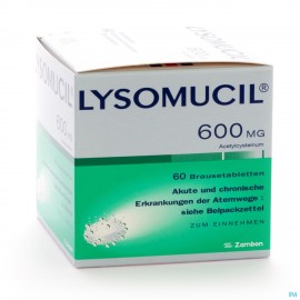 Lysomucil 600 60 Bruistabletten 600mg