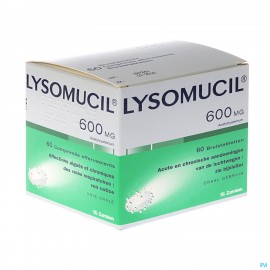 Lysomucil 600 60 Bruistabletten 600mg