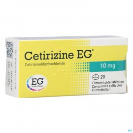 Cetirizine eg tab 20x 10mg