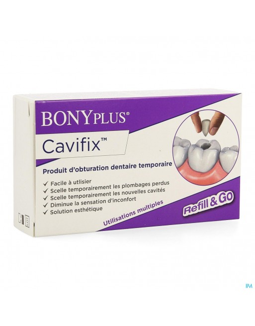 Bonyplus Cavifix Obturation Dentaire Temporaire 7g