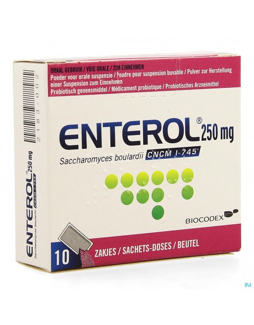 Enterol 250mg Pulv Sach 10