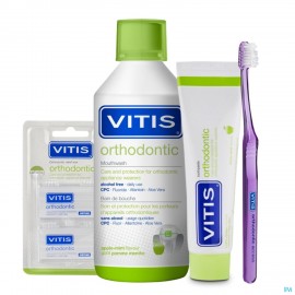 Vitis Orthodontic Mondspoelmiddel met 0,05% Cetylpyridinium Chloride (CPC) 500ml 3975