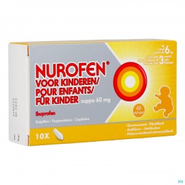 Nurofen Kind 60mg Suppo 10 X 60mg