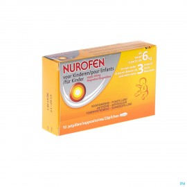 Nurofen Kind 60mg Suppo 10 X 60mg