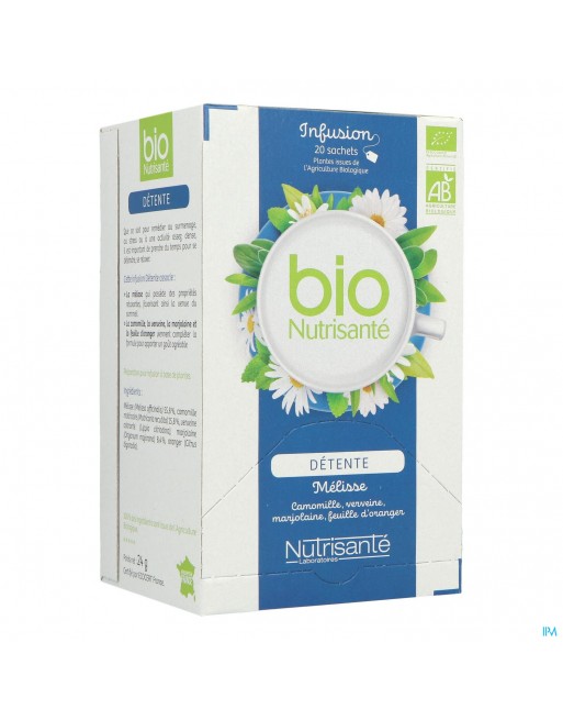 Infusie Bio Ontspannen Zakje 20