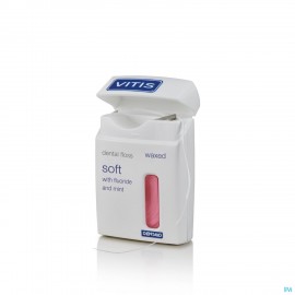 Vitis Floss Waxed Fluor Mint 50m 1650