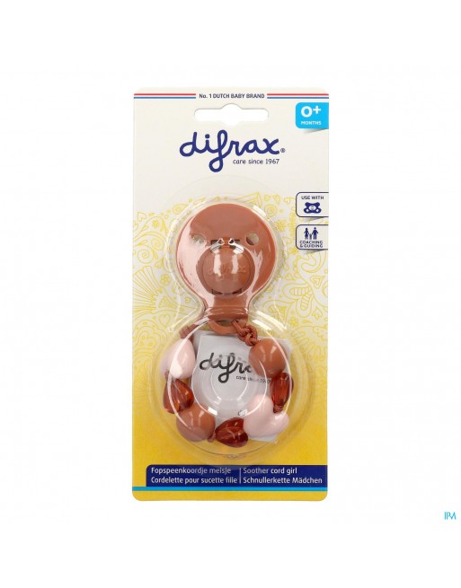 Difrax Attache Sucette Coeurs 980