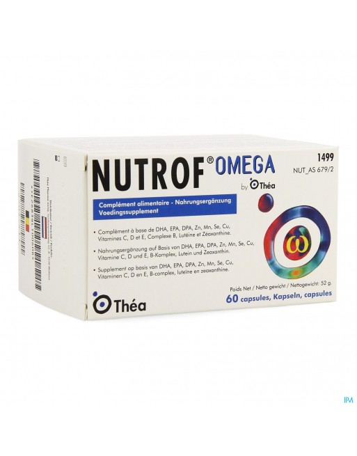 Nutrof Omega Voedingsuppl.ogen Caps 60
