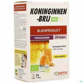 Ortis Koninginnebrij Bio Kauwtabletten 24