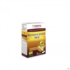 Ortis Koninginnebrij Bio Kauwtabletten 24