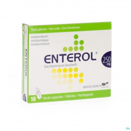 Enterol 250mg Caps Harde Dur S/blister 10x250mg