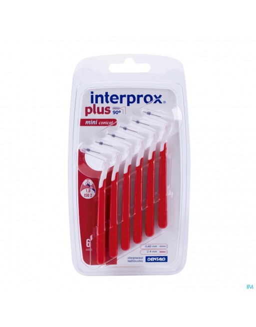 Interprox Plus Mini Conique Rouge Interd. 6 1360