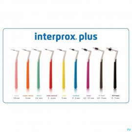 Interprox Plus Mini Conisch Rood Interd. 6 1360