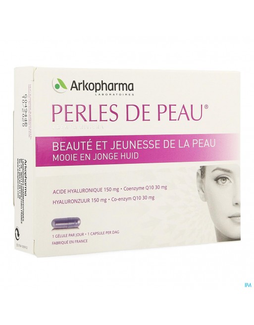 Perles De Peau Hyaluronauur + Coenzyme Q10 Caps 30