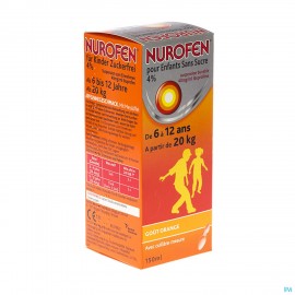 Nurofen Enfant S/sucre 4% Fraise Susp Buv 150ml
