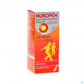Nurofen Enfant S/sucre 4% Fraise Susp Buv 150ml