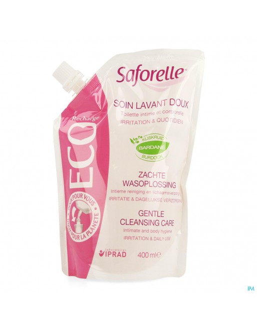 Saforelle Zachte WasverzorgingEco Navul.400ml