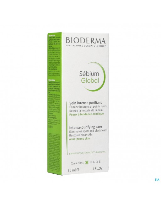 Bioderma Sebium Global Intens Zuiver. Verzorg 30ml