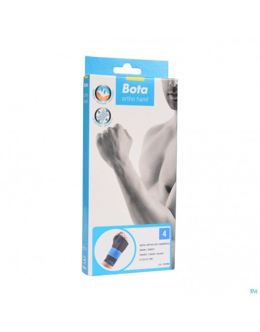 Bota Ortho Handpolsbandage 501 Zwart N4