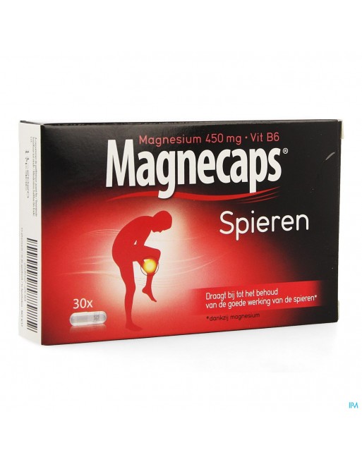 MAGNECAPS CRAMPES MUSCULAIRES 30 PC BEL - online bestellen