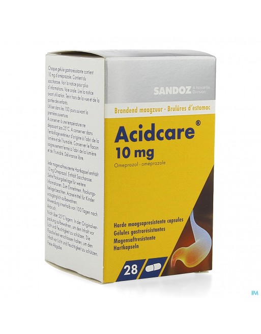 Acidcare 10mg Sandoz Caps Gastro Res 28 X 10mg Acidcare 10mg Sandoz Caps Gastro Res 28 X 10mg