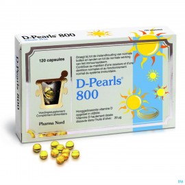 D-Pearls 800 vitamines D,...