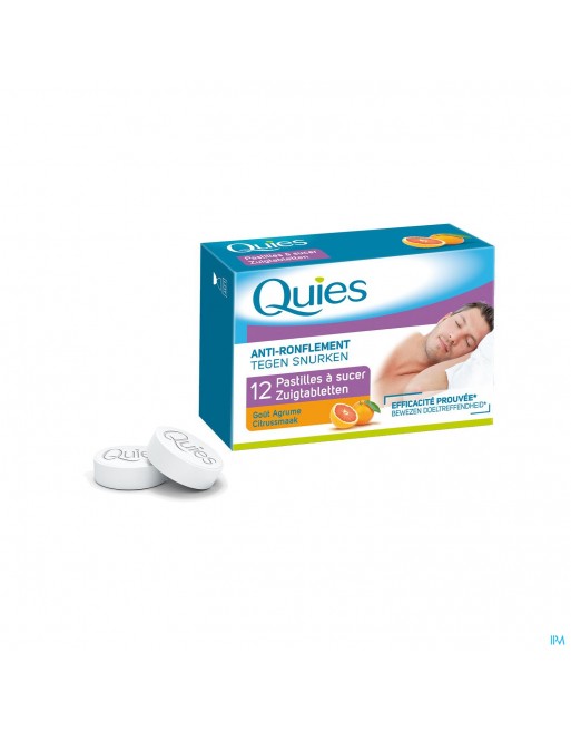 Quies Pastilles A Sucer Anti Ronflement Agrume Nf 12 Unités Quies Pastilles A Sucer Anti Ronflement Agrume Nf 12 Unités