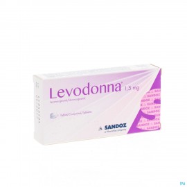 Levodonna 1,5mg Sandoz Comp 1 X 1,5mg