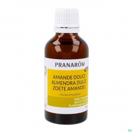 Zachte Amandel Bio Plant.olie 50ml Pranarom