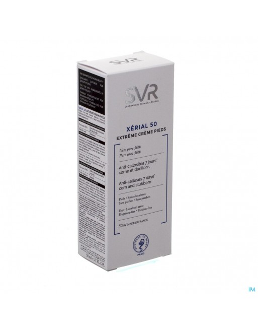 XERIAL 50 Extreme crème pieds 50 ml