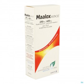 Maalox antacid 230mg/400mg/10ml orale susp 250 ml