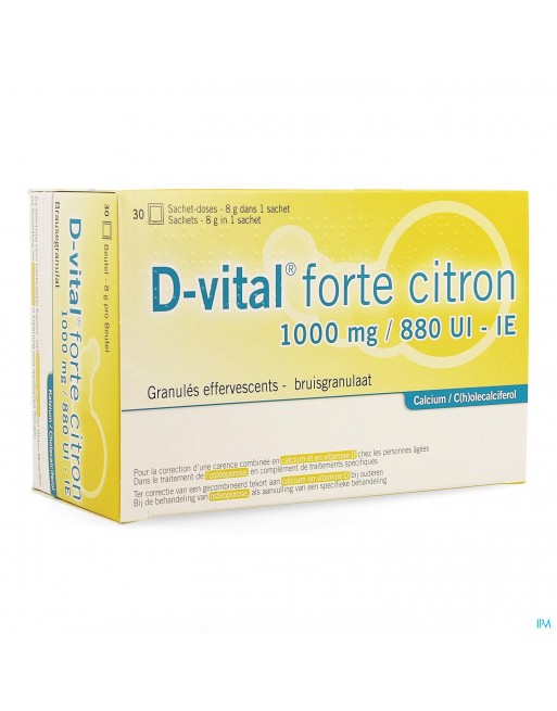 D Vital Forte Citroen 1000/880 Efferv. Zakje 30