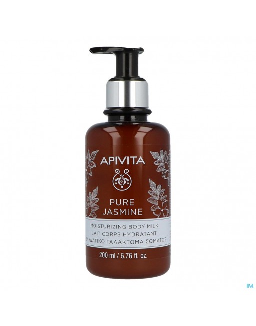Apivita Body Creme Hydraterend Pure Jasmin 200ml