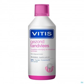 Vitis Gezond Tandvlees Mondspoelmiddel met 0,05% Cetylpyridinium Chloride (CPC) 31414