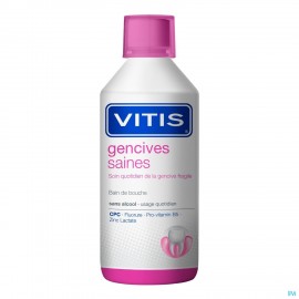 Vitis Gezond Tandvlees Mondspoelmiddel met 0,05% Cetylpyridinium Chloride (CPC) 31414
