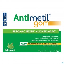 Antimetil Gom 24 gommes