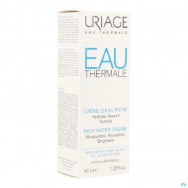 Uriage Thermaal Water Creme Rijk Water 40ml