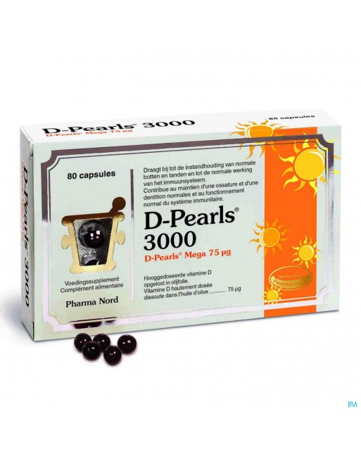 D-Pearls 3000 Caps 80