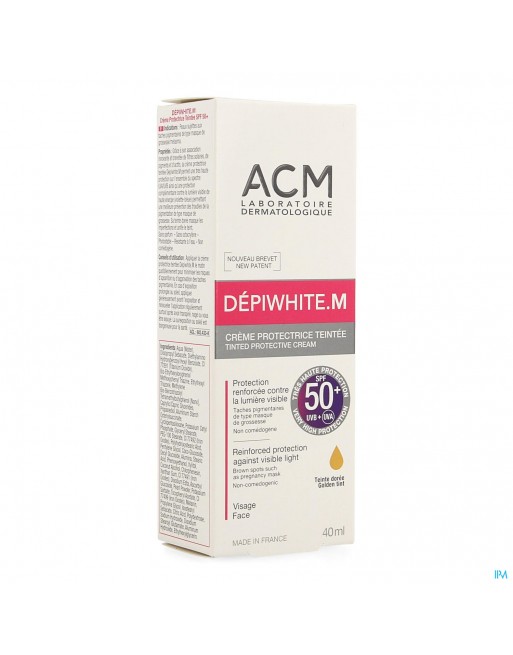 Depiwhite M Creme Protect.teint.spf 50+ Tube 40ml